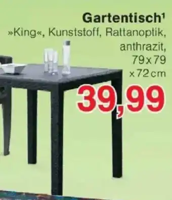 Jawoll Gartentisch Angebot