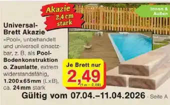 Jawoll Universal- Brett Akazie Angebot