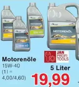 Jawoll JAN PROFI TOOLS Motorenöle 15W-40 Angebot