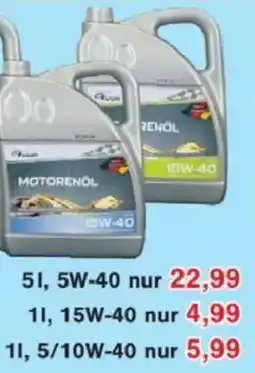 Jawoll JAN PROFI TOOLS Motorenöle 5W-40 Angebot