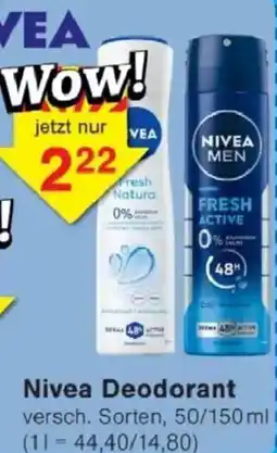 Jawoll Nivea Deodorant Angebot