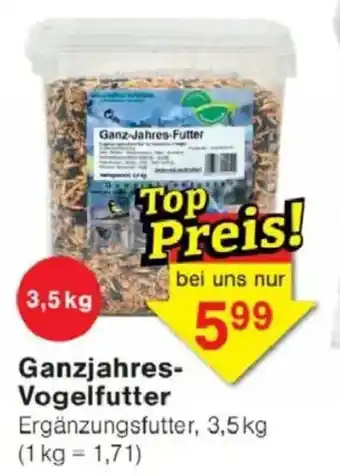 Jawoll Ganzjahres- Vogelfutter Angebot