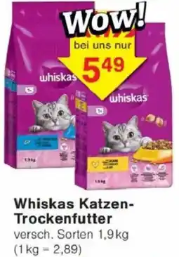 Jawoll Whiskas Katzen- Trockenfutter Angebot