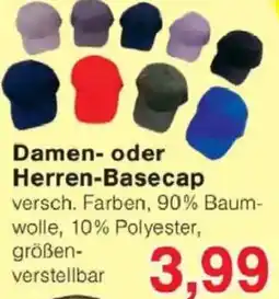 Jawoll Damen- oder Herren-Basecap Angebot