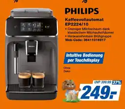 expert Techno Land PHILIPS Kaffeevollautomat EP2224/10 Angebot