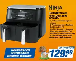 expert Techno Land NINJA Heißluftfritteuse Foodi Dual Zone AF300EU Angebot
