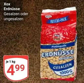 Globus Xox Erdnüsse Angebot