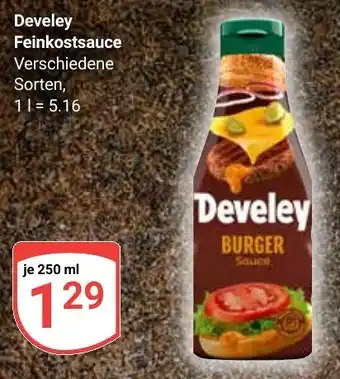 Globus Develey Feinkostsauce Angebot