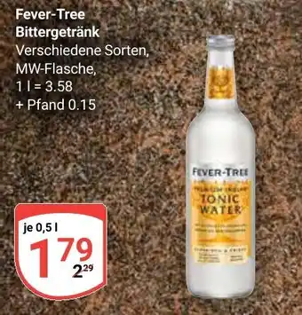 Globus Fever-Tree Bittergetränk Angebot