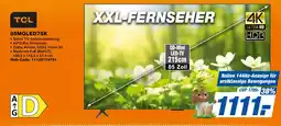 expert Techno Land TCL 85MQLED75K Smart TV Angebot