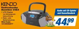 expert Techno Land KENDO Radiorekorder Boombox 24EX Angebot