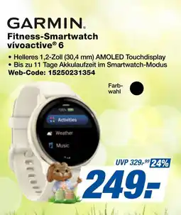 expert Techno Land GARMIN. Fitness-Smartwatch vívoactive 6 Angebot