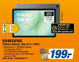 expert Techno Land SAMSUNG Tablet Galaxy Tab A11+ WiFi Angebot