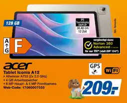 expert Techno Land acer Tablet Iconia A12 Angebot