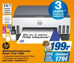 expert Techno Land hp Multifunktionsdrucker Smart Tank 7008 Angebot