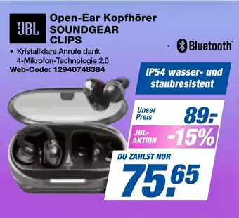 expert Techno Land JBL Open-Ear Kopfhörer SOUNDGEAR CLIPS Angebot