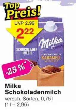 Wiglo Wunderland Milka Schokoladenmilch Angebot