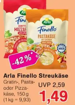 Wiglo Wunderland Arla Finello Streukäse Angebot
