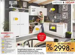 Zurbrüggen Gemütlichkeit kommt auf - moderne Landhausküche Welnova Home Angebot