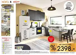 Zurbrüggen Moderne Küche Xora XO 21 / XO 10 mit Ansatztisch Angebot