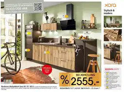 Zurbrüggen Moderner Küchenblock Xora XO 10/XO 8 Angebot