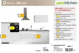 Zurbrüggen Küchenblock 320 Angebot