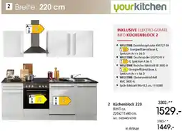 Zurbrüggen Küchenblock 220 Angebot