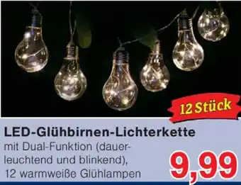 Wiglo Wunderland LED-Glühbirnen-Lichterkette Angebot