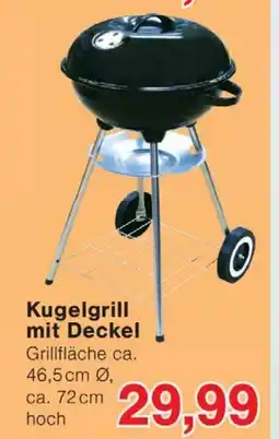Wiglo Wunderland Kugelgrill mit Deckel Angebot