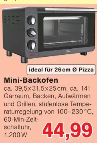 Wiglo Wunderland Mini-Backofen Angebot