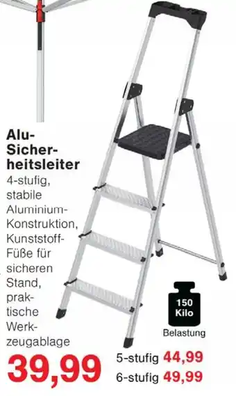 Wiglo Wunderland Alu Sicherheitsleiter Angebot
