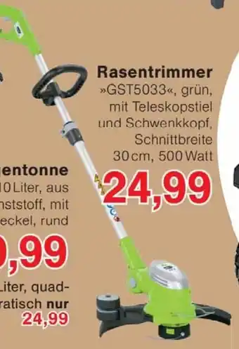 Wiglo Wunderland Rasentrimmer Angebot