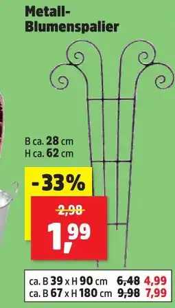 Thomas Philipps Metall-blumenspalier Angebot