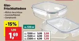 Thomas Philipps Glas-frischhaltedose ca. 520 ml Angebot