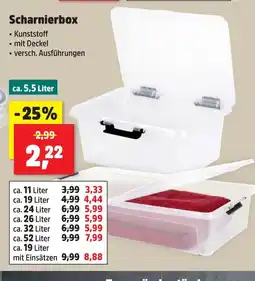 Thomas Philipps Scharnierbox ca. 5,5 liter Angebot