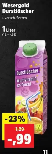 Thomas Philipps Wesergold durstlöscher Angebot