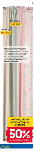 Rusta Vorhang marie Angebot