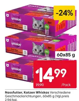 Rusta Whiskas nassfutter, katzen Angebot