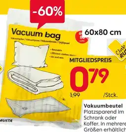 Rusta Vakuumbeutel Angebot