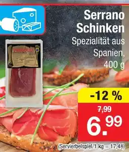 Zimmermann Serrano schinken Angebot