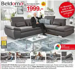 Möbelzentrum Pforzheim Beldomo ecksofa Angebot