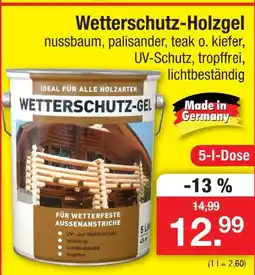 Zimmermann Wetterschutz-holzgel Angebot