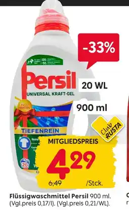 Rusta Persil flüssigwaschmittel Angebot