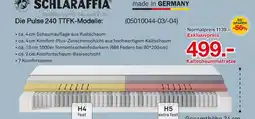 Möbelzentrum Pforzheim Schlaraffia pulse 240 ttfk kaltschaummatratze Angebot
