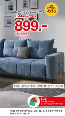 Möbelzentrum Pforzheim Ecksofa Angebot