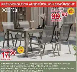 Möbelzentrum Pforzheim Xora gartentisch Angebot