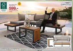Möbelzentrum Pforzheim Amalio loungemöbel-set 3-teilig Angebot