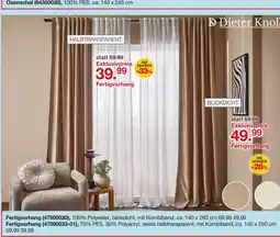 Möbelzentrum Pforzheim Dieter knoll fertigvorhang Angebot