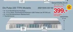 Möbelzentrum Pforzheim Schlaraffia kaltschaummatratze pulse 220 ttfk-modell Angebot