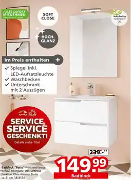 Segmüller Badblock porto Angebot